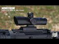 3x32 Stealth Rifle Scope Field of View