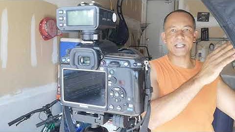 Pentax Off Camera Flash with Godox X2T-P Trigger and TT350p. Eliminate the background for Portraits