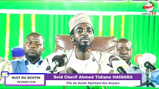 CHERIF AHMED TIDIANE HAIDARA - NUIT DU DESTIN MARS 2026