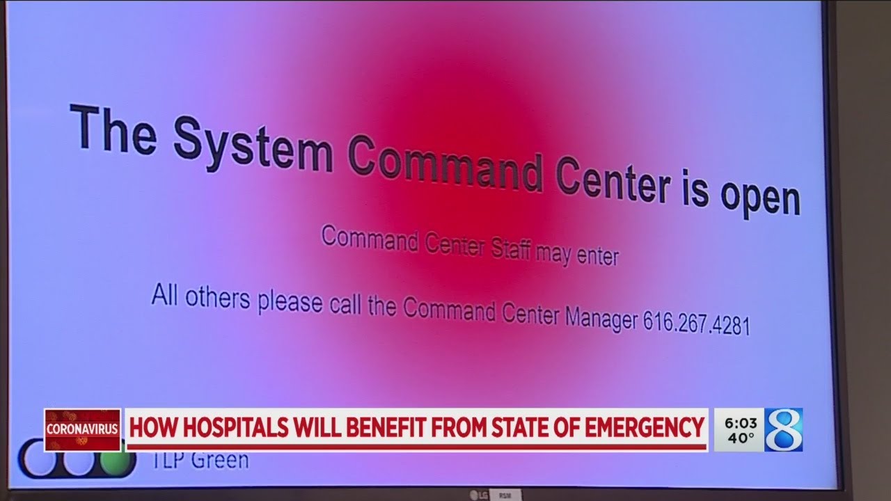 Spectrum Health activates command center for COVID-19 - YouTube