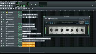 In The End - Linkin Park Guitar Sound Test On Lmms