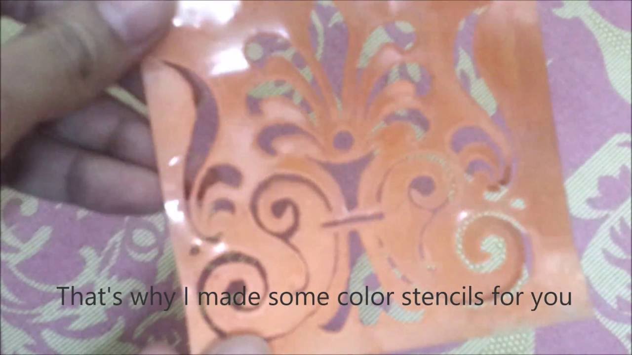 Stencil cutting technique