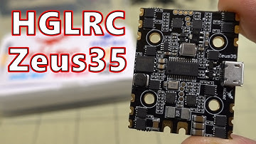 HGLRC Zeus35 AIO Flight Controller Overview 🛠️