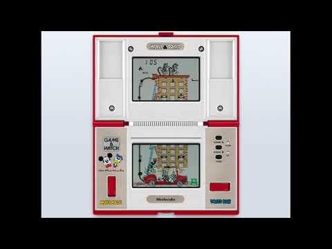 Game & Watch: Mickey & Donald [Handheld Longplay] (1982