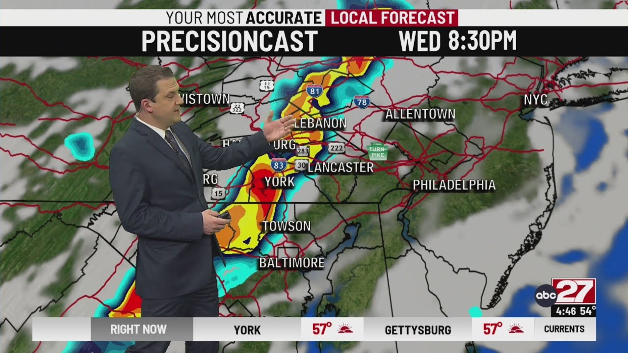 Brett's Wednesday Morning First Forecast - YouTube