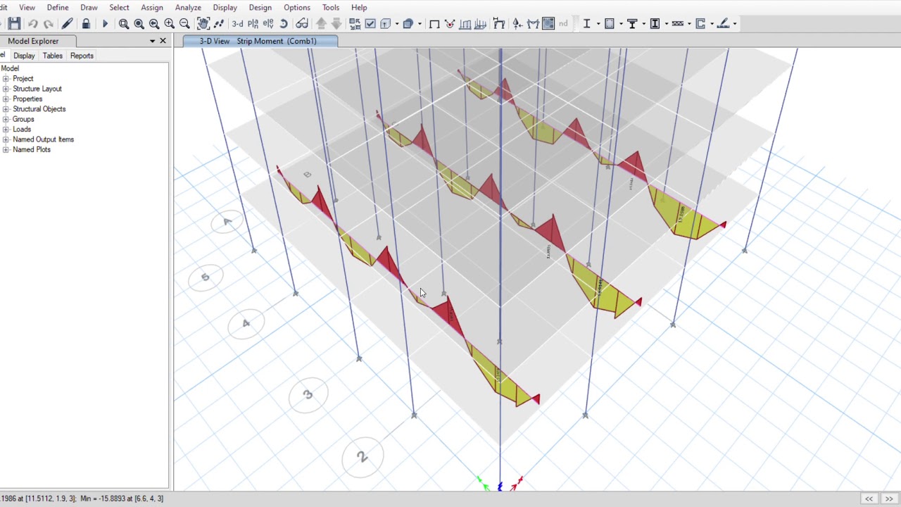 PART 7 ETABS Slab Design Tamil
