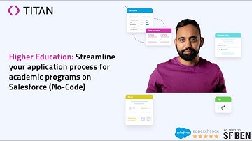 Higher Education: Streamline your application process for academic programs on Salesforce (No-Code)