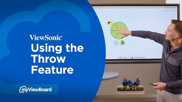 myViewBoard: Using the Throw Feature