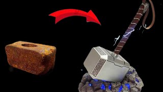 Restoring a 1000-Year-Old Rusty Hammer into Thor’s Legendary Hammer (Mjolnir)