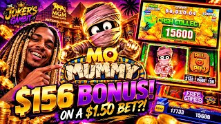 I WON $156 ON A PENNY SLOT! 💰🎰 | Mo Mummy | The Joker’s Gambit EP. 2 screenshot 4