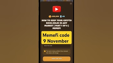 HOW TO KEEP YOUR CRYPTO ROCK-SOLID IN ANY MARKET | PART 1 OF 6 | MMEFI #memefi
