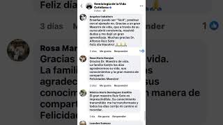 Nos llena el corazón recibir testimonios tan maravillosos para el Dr. Alfonso Ruiz Soto®. 👇🙏