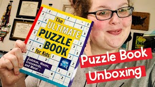 Unboxing My NEW Book: The Ultimate Puzzle Book for Kids