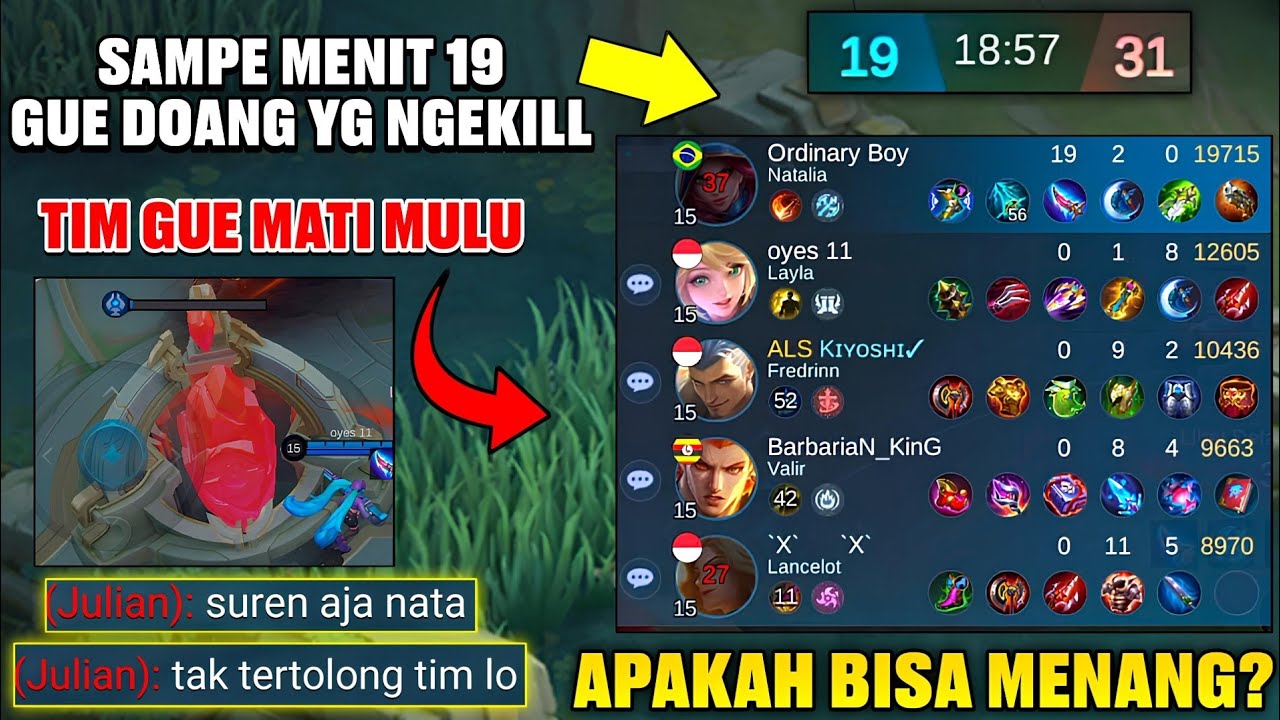 SULIT DIPERCAYA😱 NATALIA ROAM CARRY BRUTAL TIM SUPER DARKSYSTEM | BUILD NATALIA TERSAKIT 2026 - MLBB