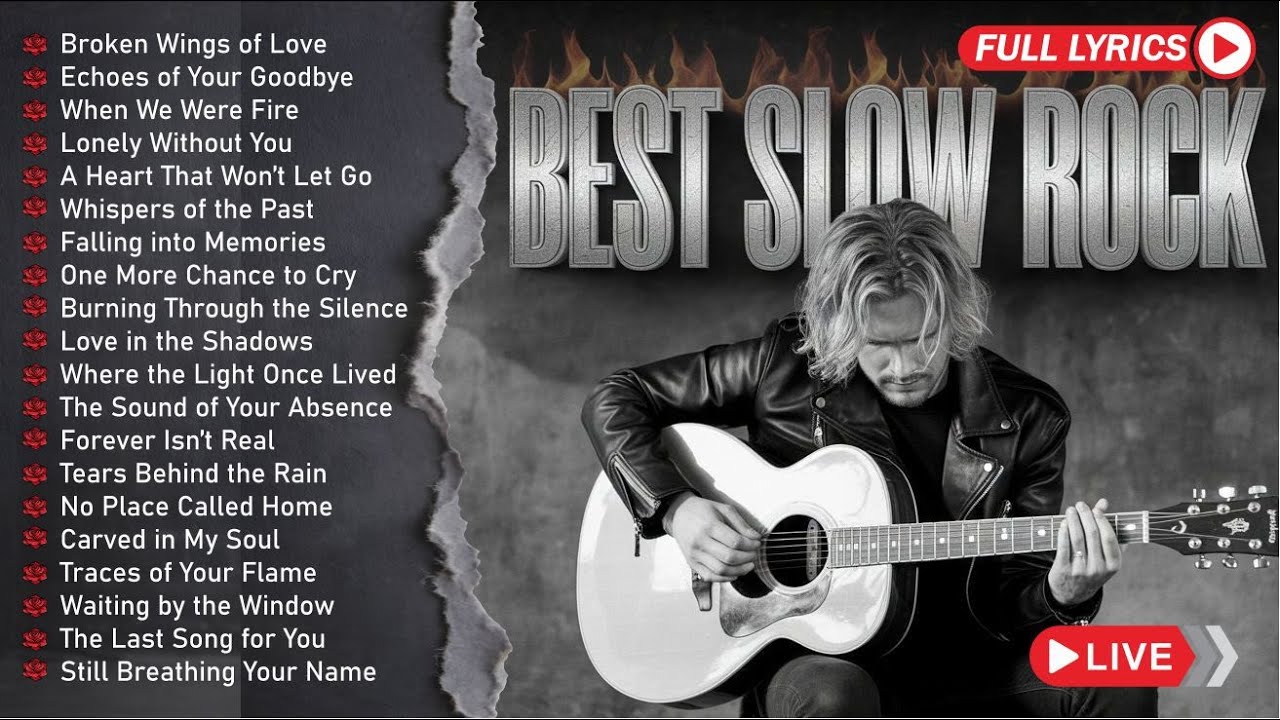 Emotional Rock Ballad That Breaks Your Heart | Relaxing Playlist | Whispers In My Dreams