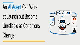 An AI Agent Can Work at Launch but Become Unreliable as Conditions Change