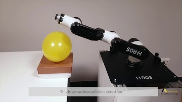 Sensorless collision detection for robotic arm with ROS 2