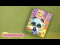 1287BB01 Bangoberry Notebook With Dividers Pally Panda