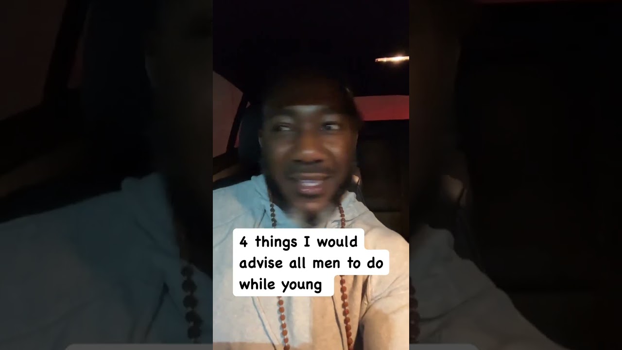 4 things men must do in their 20s