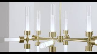 Tech Lighting | Linger 18-Light Chandelier by Sean Lavin