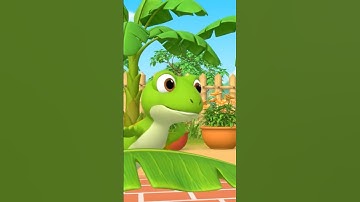 Con tắc kè nhà em từ trên cây nó phi cái ào ôi chao là nhanh ghê #nhacthieunhi #contackenhaem #tacke