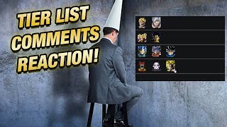 Am I simply Cooked Reacting to the Comments on my Latest Tier List! (DBZ: Dokkan Battle)