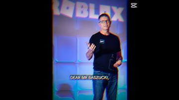 dear Mr douchebag aka baszucki #roblox #freeschlep #schlep #davidbaszucki #foryou #fyp #dontflop