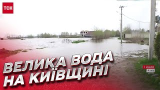 ❗ Київ йде під воду! Переповнені річки вже дістались людських угідь