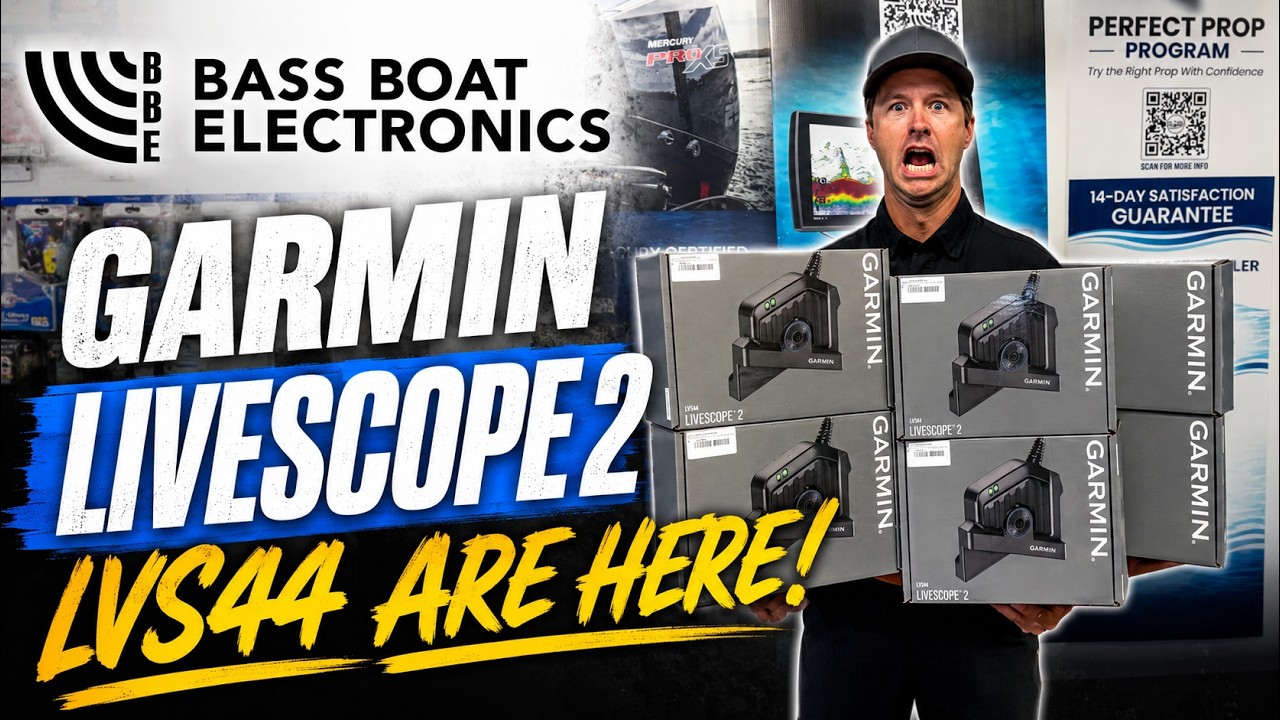 Garmin LVS44 LiveScope 2 In Stock NOW | Ships Today!