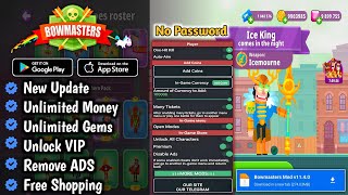 Bowmasters Mod 2026 v11.4.0 - Unlimited Money & Unlimited Gems  screenshot 5
