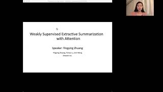 WEAKLY SUPERVISED EXTRACTIVE SUMMARIZATION WITH ATTENTION