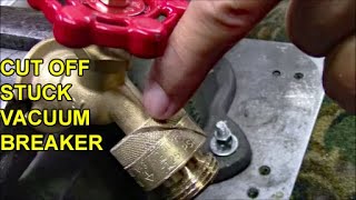 Bad Faucet Vacuum Breaker Removed with Saw - Avoid the Threads by Mr. Hardware 1,211 views 6 months ago 3 minutes, 24 seconds