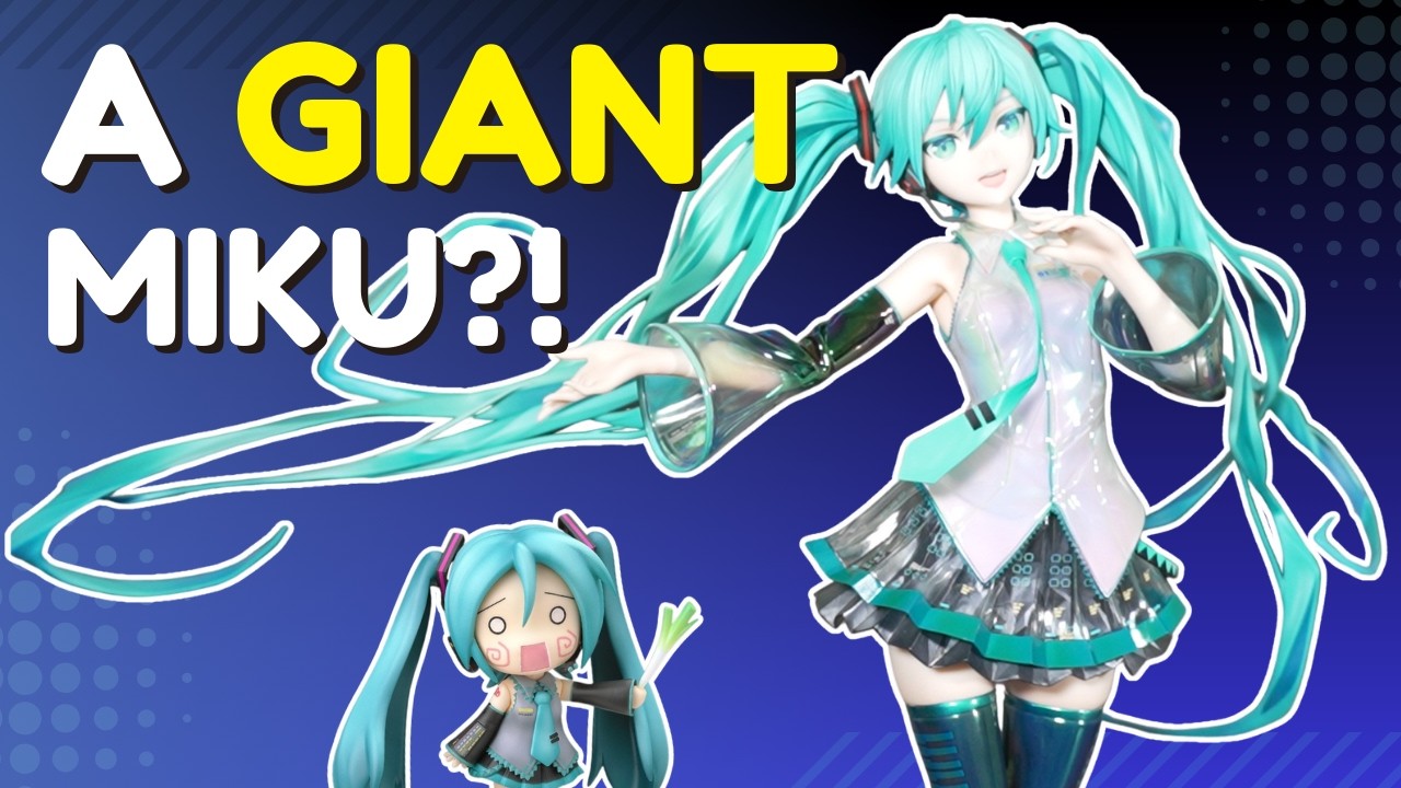 I Bought Good Smile Company's First Giant 1/4 Hatsune Miku Anime Figure!