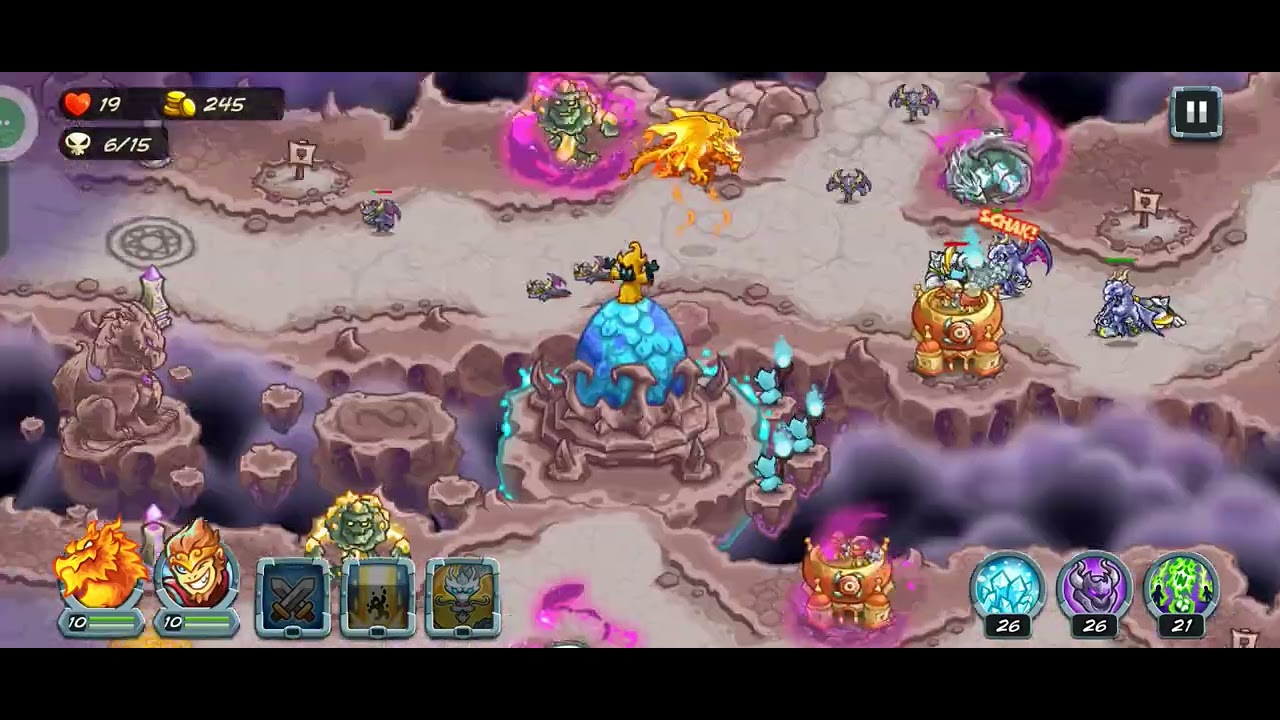 Stage 40: Crown of the Cloud Realm(Final Boss) | Kingdom Rush Alliance Mobile Gameplay 