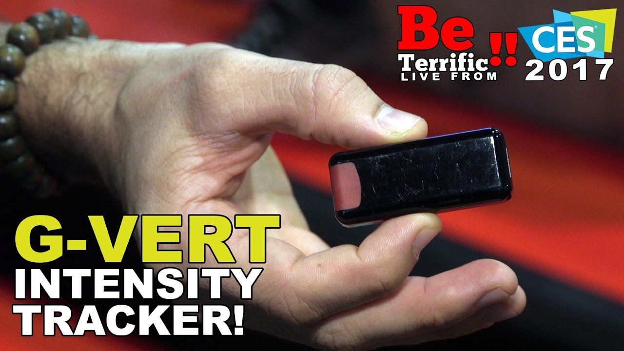 G-Vert Workout Intensity Tracker at CES 2017 on BeTerrific!! - YouTube
