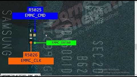 Samsung A13 A135F ISP PinOut