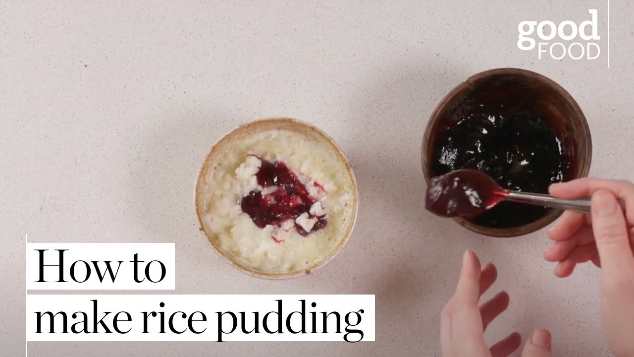 How to make rice pudding BBC Good Food Bombofoods