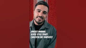 Janeret Minimal House Style Track (Ableton Live Template) #ableton #abletonlive #housemusic