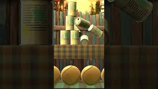 Hit and Knock down Mission 4 | Throw a ball ⚾ to knockdown the target | Sport Game #shorts screenshot 1