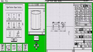 NOT DISPUTE ATARI ST Cyber Sculpt CYBERSCULPT CYBERTEXTURE Antic Soft GRAPHICS CREATOR PROCESSOR MED