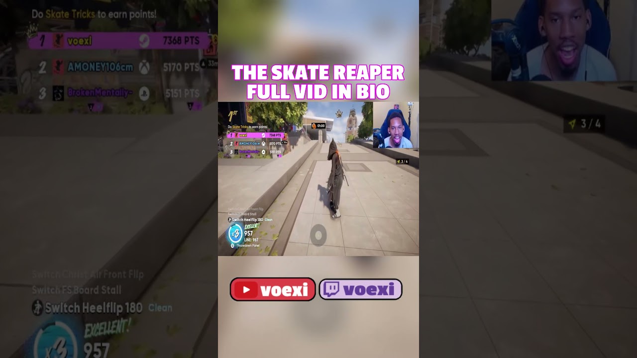 НОВАЯ ИГРА SKATE. ЭТО...