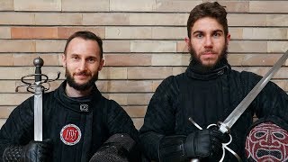 Sidesword - HEMA sparring - Luca Basile VS Enrico Tomasi