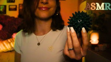 ASMR | Fast but Gentle Tapping and Scratching with Long Natural Nails