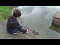 ようやく念願の大きな魚（食料）を釣り上げることができました！！！！！