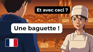 Real French Conversations | Practice Hotel, Market &amp; Bakery Dialogues