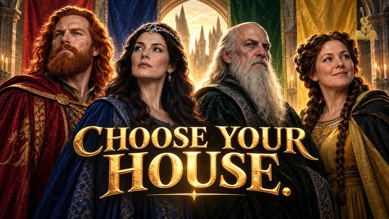Four Banners, One Name — Harry Potter song artwork