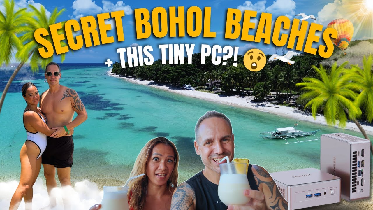 Secret Bohol Beaches, Local Gems & a Tiny Travel PC That Surprised Us