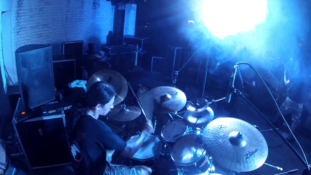 Wilson Rairan(Drum Cam) Live in Ibague,Colombia 2014 Purulent-Tribute to David Rairan.