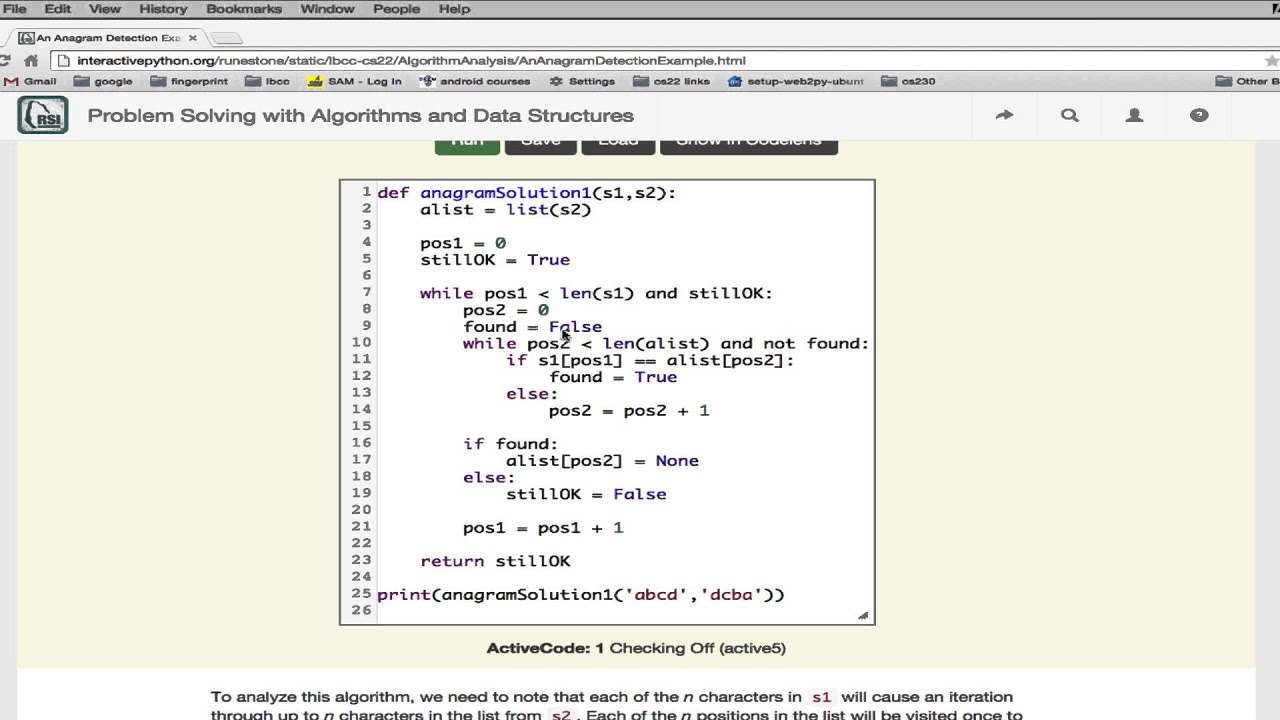 anagram function in python #python #coding... Analysis 3 | Anagrams 1 - YouTube