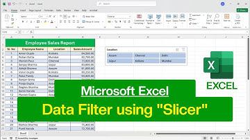 How to use Slicer in Microsoft Excel | Slicer in Excel